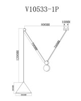 Подвесной светильник Moderli Plano V10533-1P
