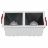 Встраиваемый светильник Maytoni Alfa DL043-02-10W3K-SQ-WB