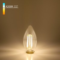 Лампа светодиодная Elektrostandard Свеча F E14 7Вт 4200K BLE1412