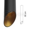 Светильник подвесной SLC78008-7W-50 Black-Gold Ledron LED