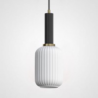 Подвесной Светильник Ferm Living Chinese Lantern A Black / White By Imperiumloft