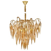 Люстра подвесная AM Group MURANO SP7 AMBER