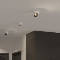 Накладной светильник Elektrostandard Glide Glide 8W белый/черный (25100/LED)