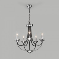 Подвесная люстра Eurosvet Lazzaro 60098/5 хром
