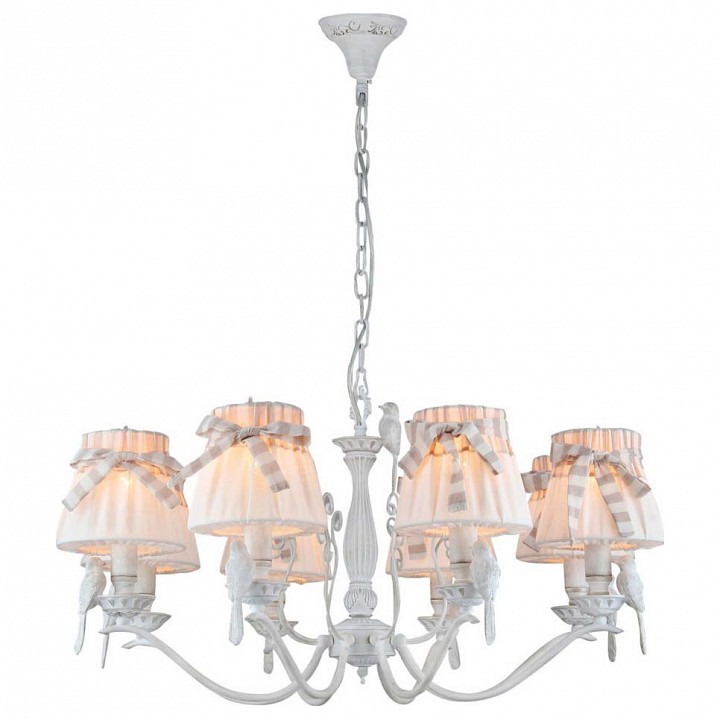 Подвесная люстра Maytoni Bird ARM013-08-W