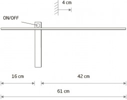 Бра Nowodvorski Impulse Led S 8115