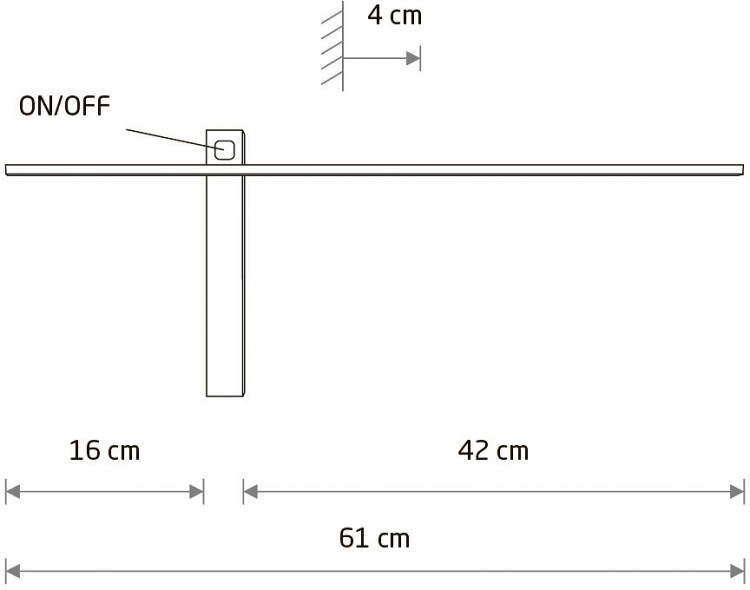 Бра Nowodvorski Impulse Led S 8115