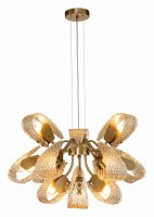 Подвесная люстра Indigo Fless 11033/12P Amber