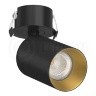 Встраиваемый светодиодный светильник LeDron SAGITONY R BASIC-S60 Black-Gold LED