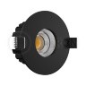 Светильник встраиваемый LAFT 10W BLACK LeDron неповоротный LED