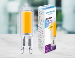 Лампа светодиодная Ambrella Filament G9 3Вт 4200K 204521