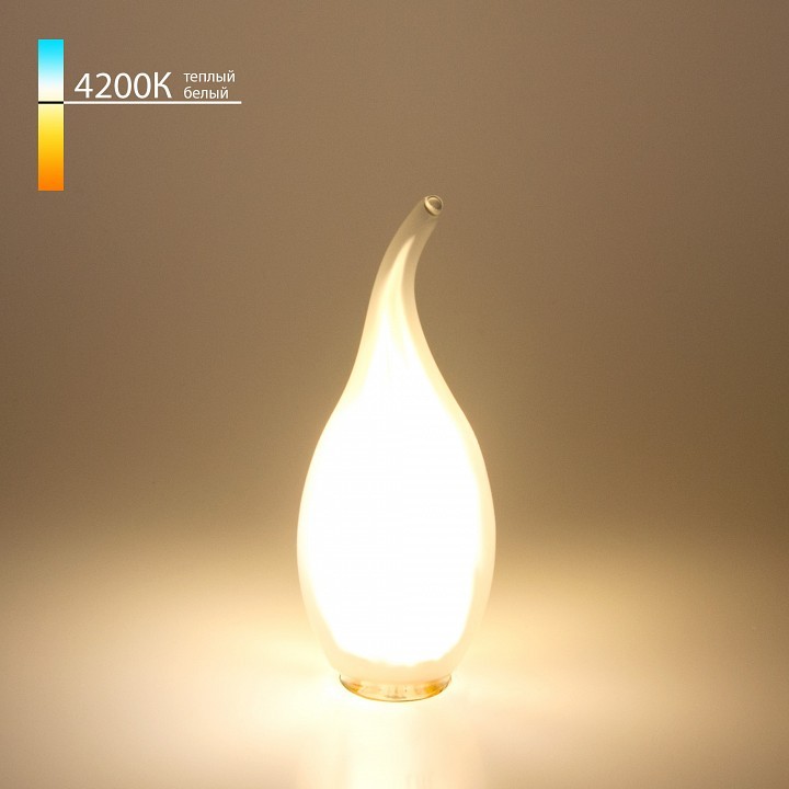 Лампа светодиодная Elektrostandard Свеча на ветру F E14 7Вт 4200K BLE1415