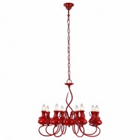 Подвесная люстра Arte Lamp Vaso A6819LM-8RD