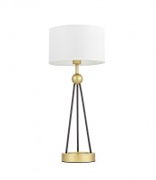 Настольная лампа Lumina Deco Belforte LDT 5527 GD+WT