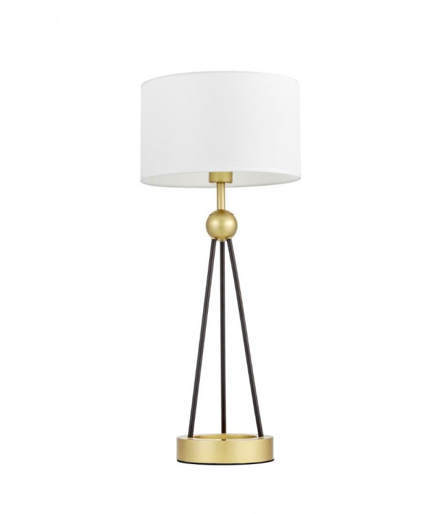 Настольная лампа Lumina Deco Belforte LDT 5527 GD+WT