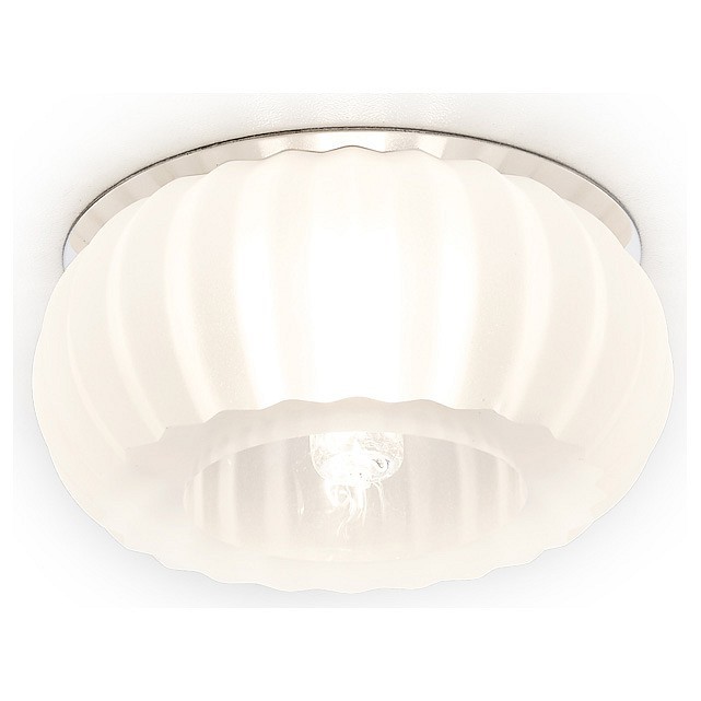 Встраиваемый светильник Ambrella Glass 1 D7330 CH/W