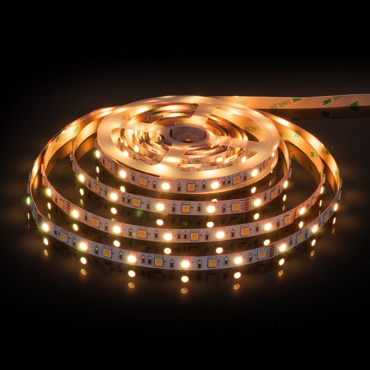 Лента светодиодная Elektrostandard 24V 60Led 14,4W IP20 RGBW 5050+5050 24V 60Led 14,4W IP20 RGBW