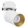 Встраиваемый светодиодный светильник LeDron SAGITONY R BASIC-S60 White-Gold LED