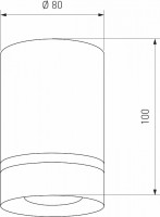 Накладной светильник Elektrostandard Topper a063932