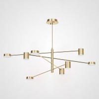 Люстра Motvikt Gold 8 By Imperiumloft