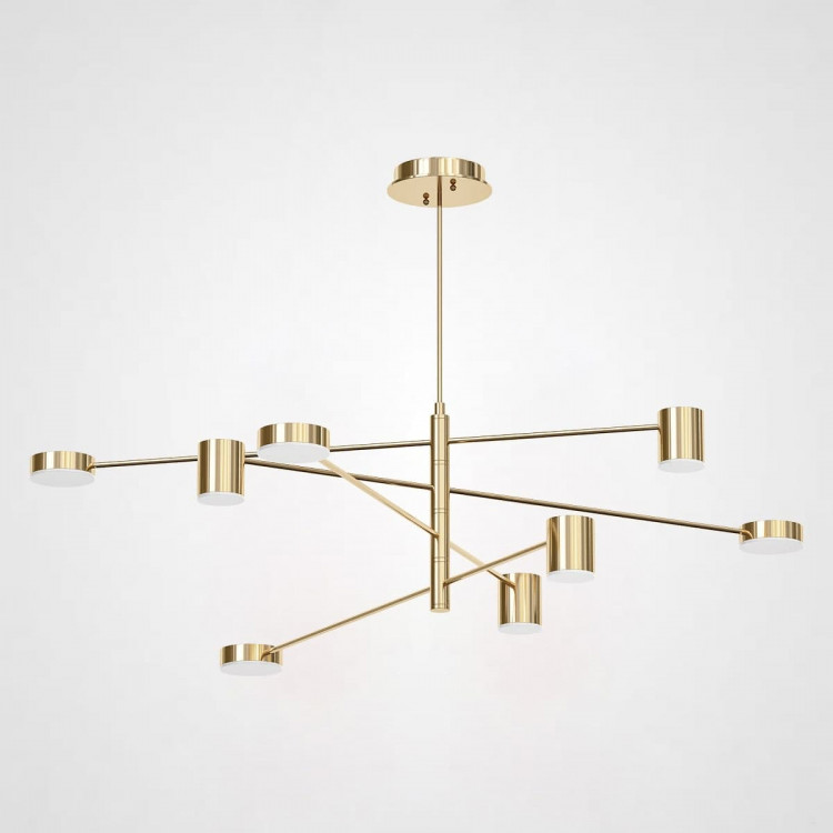 Люстра Motvikt Gold 8 By Imperiumloft