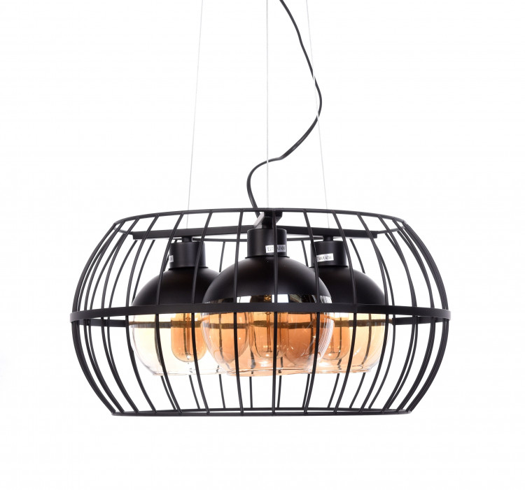 Подвесной светильник Lumina Deco Optis LDP 11765-3 BK
