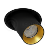 Встраиваемый поворотный светильник LeDron EVA DANNY MINI Black-Gold LED