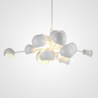 Дизайнерская Люстра Kopra Burst L15 White By Imperiumloft
