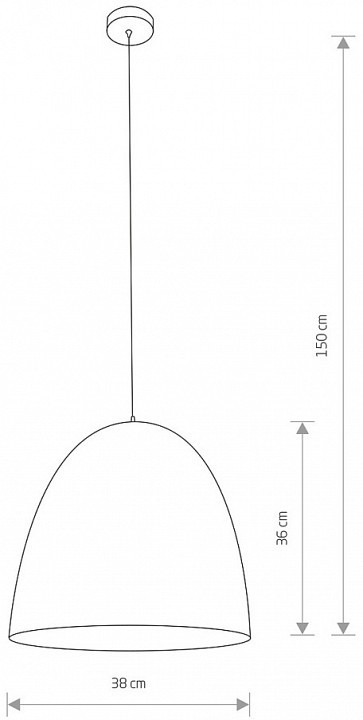 Подвесной светильник Nowodvorski Egg M 10318