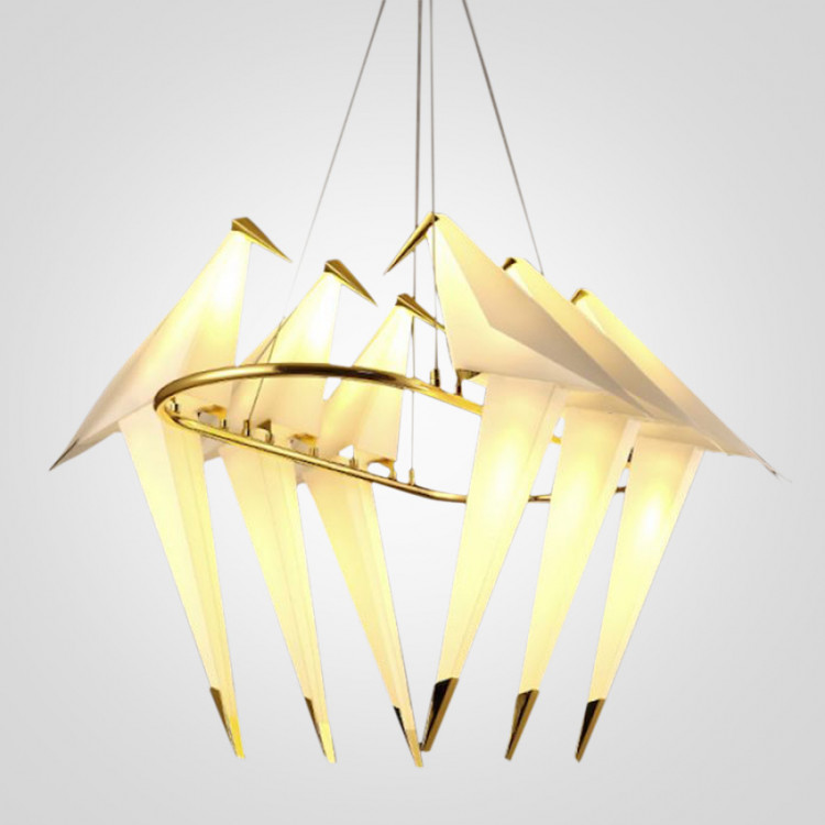 Люстра Origami Bird Chandelier 6 By Imperiumloft