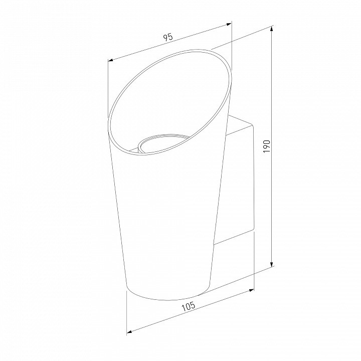 Накладной светильник Elektrostandard Tronc a053447