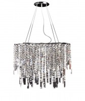Хрустальная подвесная люстра Lumina Deco Zucchero LDP 2159-600 CHR