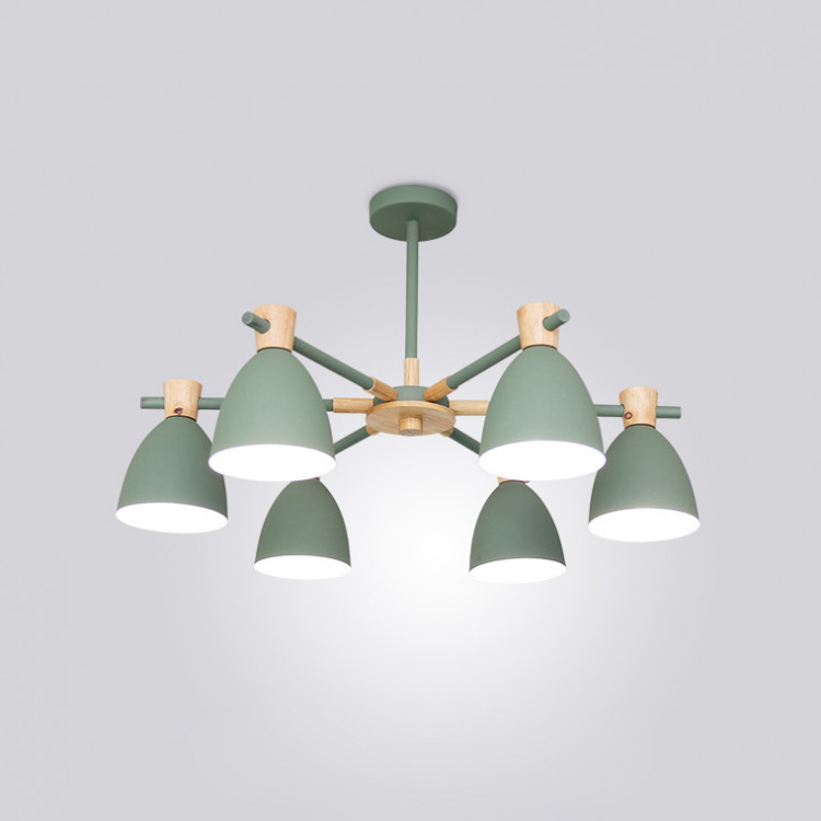 Потолочная Люстра Folke 6 Green By Imperiumloft