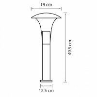 Наземный низкий светильник Lightstar Arroto 378937