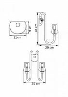 Бра Lightstar Turri 882620