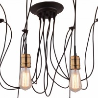Подвесной светильник Arte Lamp Mazzetto A4290SP-7BK
