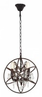Подвесная люстра Loft it Foucaults orb crystal LOFT1897/4
