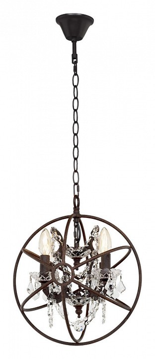 Подвесная люстра Loft it Foucaults orb crystal LOFT1897/4
