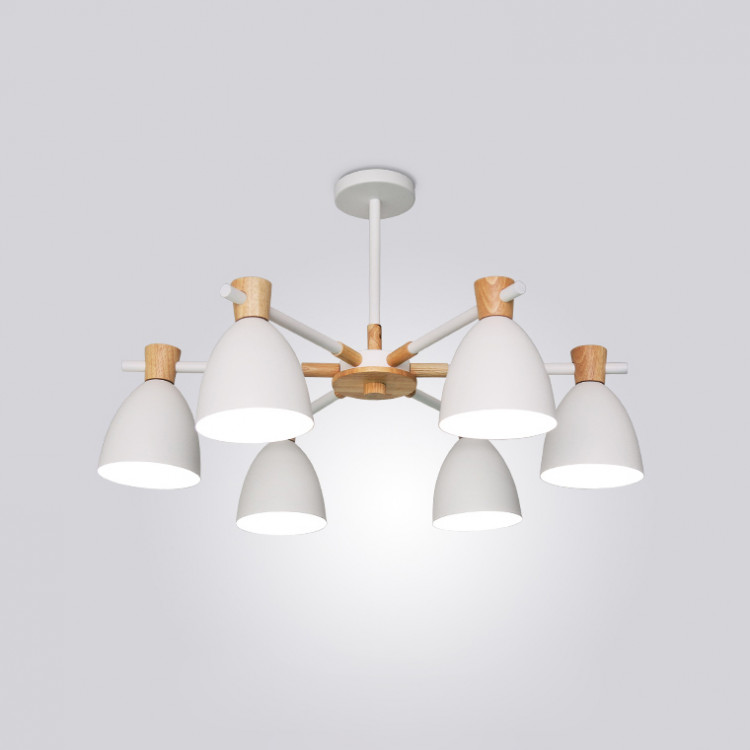 Потолочная Люстра Folke 6 White By Imperiumloft