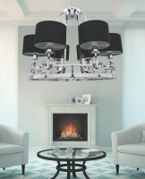 Хрустальная подвесная люстра Lumina Deco Redford LDP 6602-6