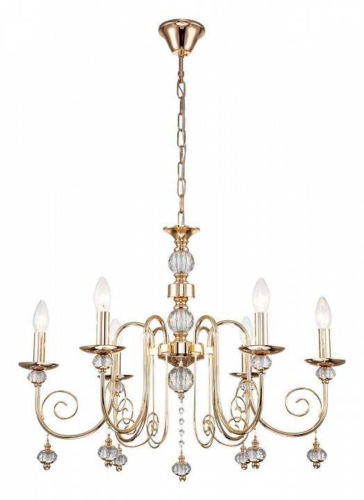 Подвесной светильник Escada Shine 678/6PL Gold
