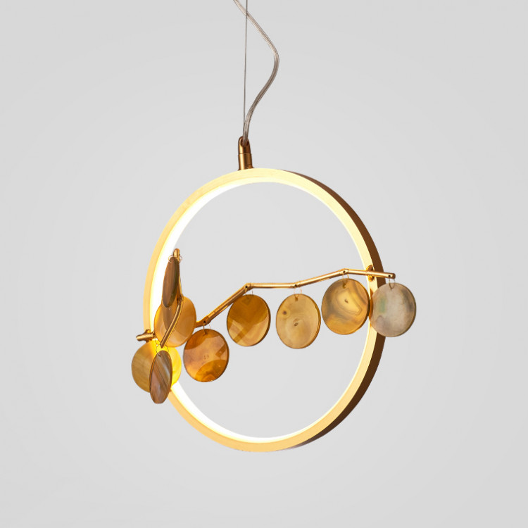 Подвесной Светильник Mi Round D33 Yellow By Imperiumloft