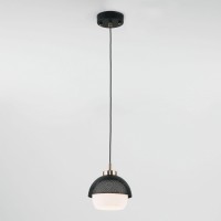 Подвесной светильник Eurosvet Nocciola 50106/1 античная бронза/черный