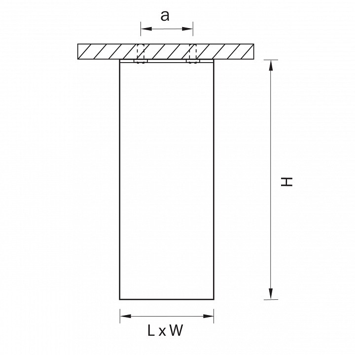 Накладной светильник Lightstar Rullo 216597