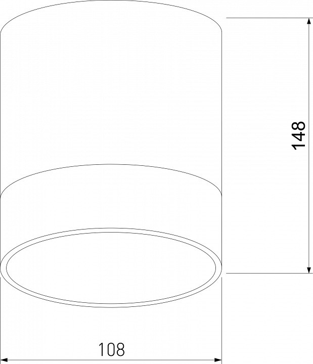 Накладной светильник Elektrostandard Light LED a057159