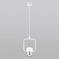 Подвесной светильник Eurosvet Oskar 50165/1 LED белый/серебро