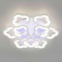 Потолочная люстра Eurosvet Arctic 90141/9 белый 80W