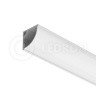 Угловой профиль белый алюминиевый LeDron 3030-2500мм