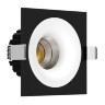 Светильник встраиваемый LeDron LOFT SQ 10W Black-White LED