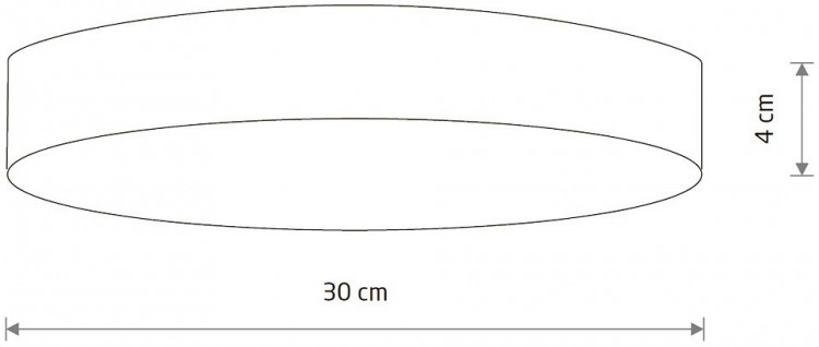 Накладной светильник Nowodvorski Lid Round Led 10418